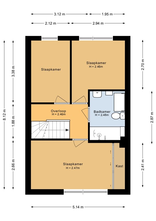 mediumsize floorplan